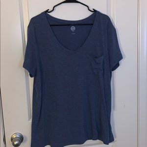 Darker navy blue-ish grey-ish shirt
